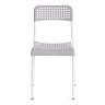 Стул ADDE (mod. C-049) / 1 шт. в упаковке металл/пластик, 39 х 49 х 78 см, Grey (серый) /White (белый) серый, белый металл/пластик Стул ADDE (mod. C-049) / 1 шт. в упаковке металл/пластик, 39 х 49 х 78 см, Grey (серый) /White (белый) серый, белый металл/пластик