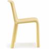 Стул пластиковый детский Snow Junior желтый 420х450х625 мм