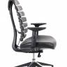 Кресло Everprof Ergo Black (Эрго Блэк) Кожа Черный