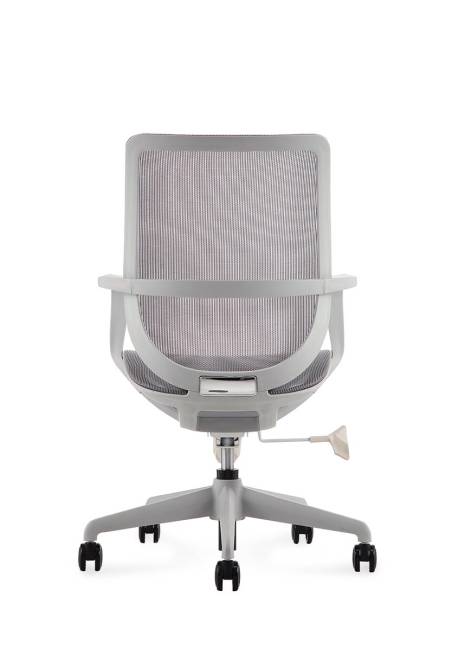 Кресло офисное / Гэлакси gray LB / серый пластик / серая сетка