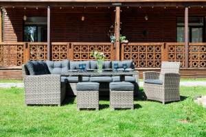 Угловой комплект Genry из искусственного ротанга