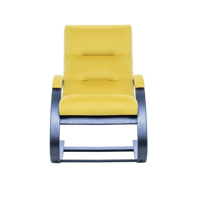 Кресло-качалка Leset Милано Венге V28 желтый