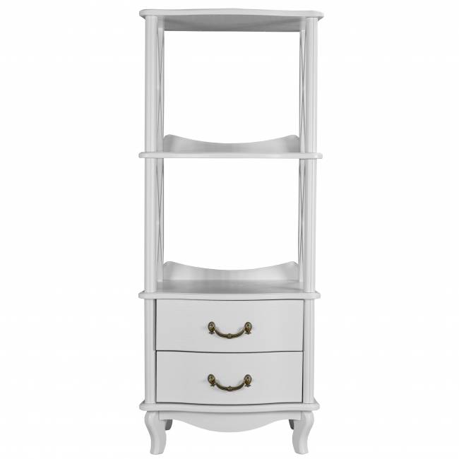 Этажерка Джульетта 2 уровня, молочный дуб Л Этажерка Джульетта 2 уровня, молочный дуб Л