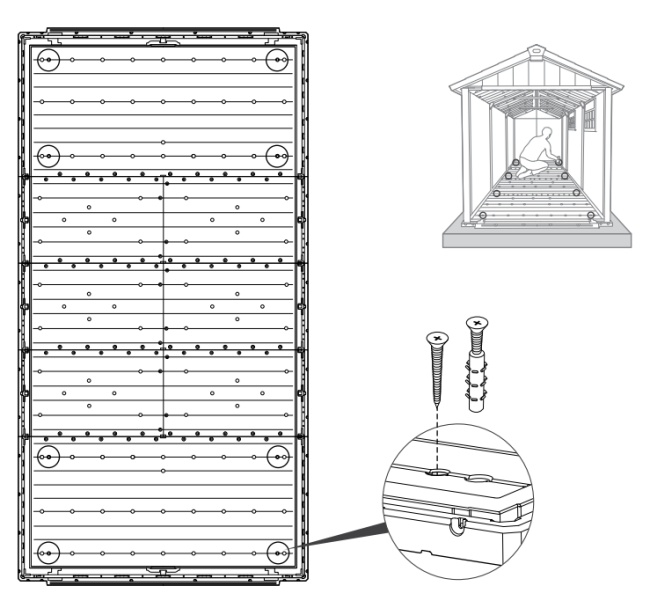 Сарай "Окланд 7513" (размеры 210 x 405 см)