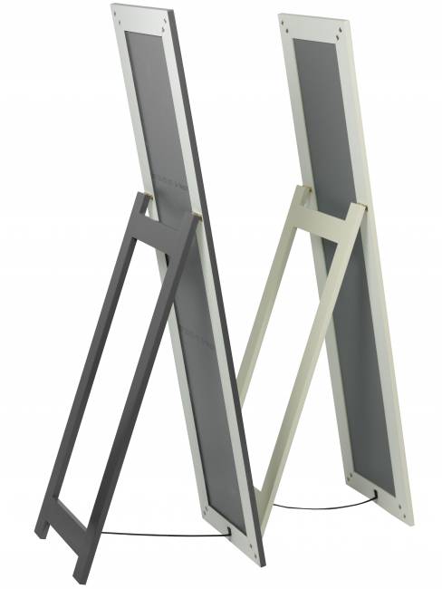 Зеркало напольное BeautyStyle 8 серый графит 138 см х 35 см