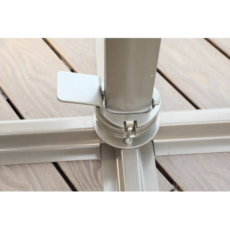 Зонт квадратный от солнца на боковой опоре 3,0 м Зонт квадратный от солнца на боковой опоре 3,0 м