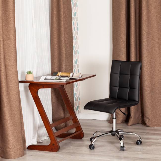 Кресло ZERO CC кож/зам, черный, 36-6 черный кож/зам