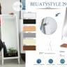 Зеркало напольное BeautyStyle 29 средне-коричневый 131 см х 47,1 см Зеркало напольное BeautyStyle 29 средне-коричневый 131 см х 47,1 см