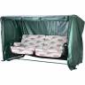 Чехол ЛЮКС для садовых качелей МИЛАН/МИЛАН П, зеленый