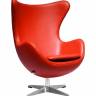 Кресло EGG STYLE CHAIR красный Кресло EGG STYLE CHAIR красный