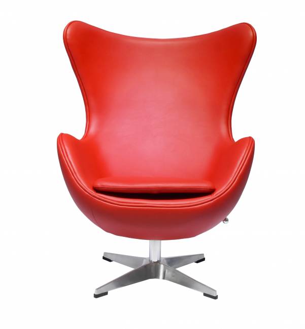 Кресло EGG STYLE CHAIR красный Кресло EGG STYLE CHAIR красный