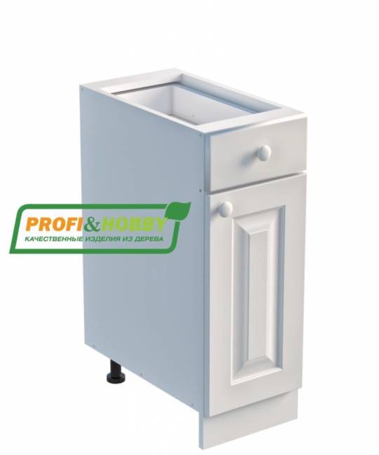 Тумба 1 дверь, 1 ящик 300 х 560 х 720 сосна, без покраски Тумба 1 дверь, 1 ящик 300 х 560 х 720 сосна, без покраски