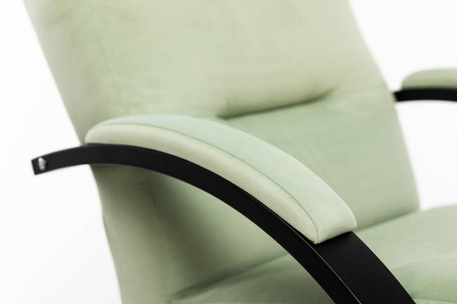 Кресло-качалка Leset Милано Венге V14 бирюзовый Кресло-качалка Leset Милано Венге V14 бирюзовый