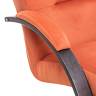 Кресло-качалка Leset Милано Венге текстура V39 оранжевый Кресло-качалка Leset Милано Венге текстура V39 оранжевый
