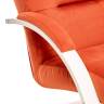 Кресло-качалка Leset Милано Слоновая кость V39 оранжевый Кресло-качалка Leset Милано Слоновая кость V39 оранжевый