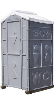 ТУАЛЕТНАЯ КАБИНА ЭКОМАРКА «ДАЧНИК» (БАК 150 ЛИТРОВ)