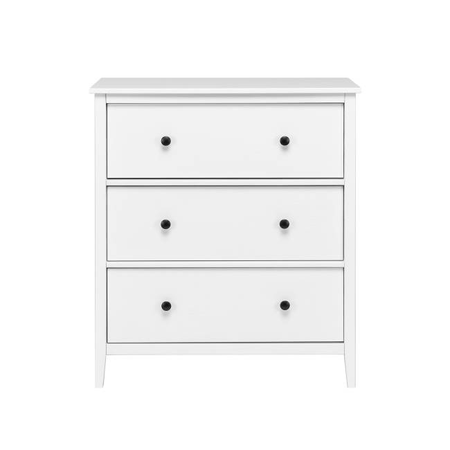 Комод Leset Токе 3 ящ. Белый