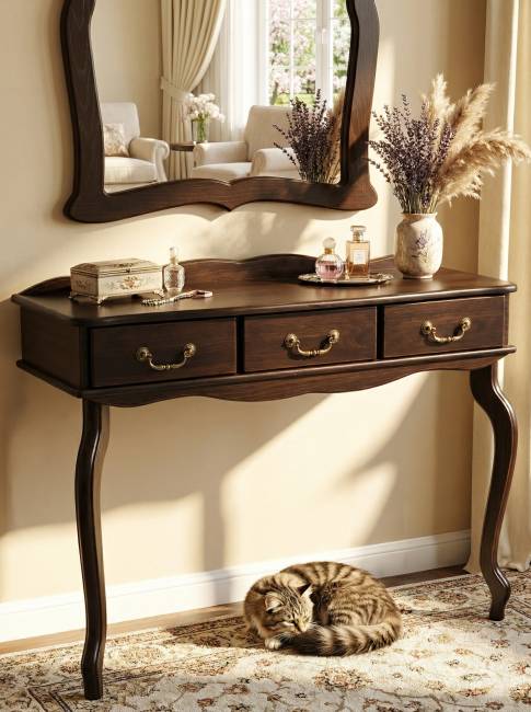 Консоль Берже 6 темно-коричневый