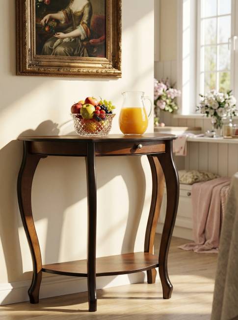 Консоль Элегант орех Л