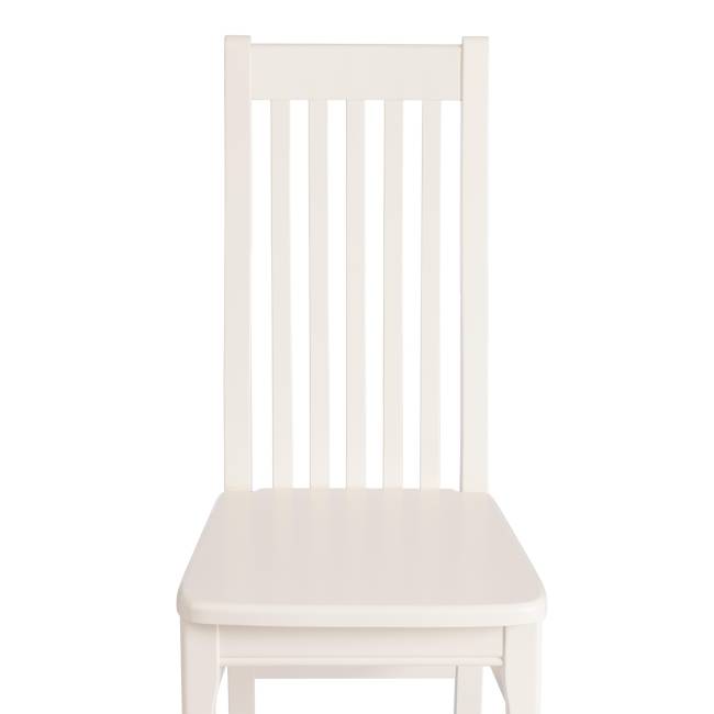 Стул Дольче/Dolce жёсткое сиденье бук, МДФ, 40х46х100см, айвори вайт белый бук, мдф