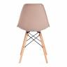 Стул CINDY (EAMES) (mod. 001) / 1 шт. в упаковке бежевый / beige дерево бук/металл/сиденье пластик