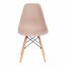 Стул CINDY (EAMES) (mod. 001) / 1 шт. в упаковке бежевый / beige дерево бук/металл/сиденье пластик