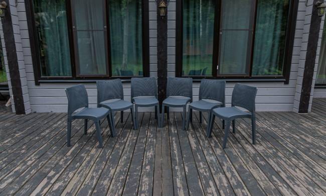 6 стульев JULY графит