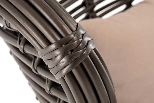 "Парма" кресло из искусственного ротанга, цвет бронзовый "Парма" кресло из искусственного ротанга, цвет бронзовый