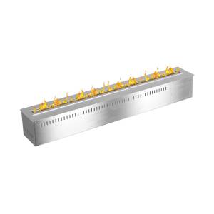 Автоматически биокамин SteelHeat AB Fire Line 1200 (Серебристый)