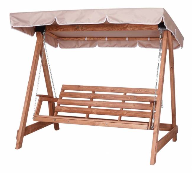 Садовые качели "СЕЛЕНА", палисандр