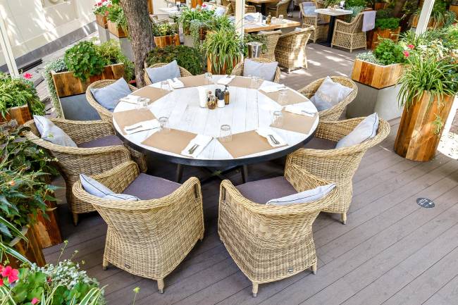 "Равенна" плетеное кресло из искусственного ротанга, цвет соломенный "Равенна" плетеное кресло из искусственного ротанга, цвет соломенный