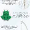 Подвесное кресло - качели "Wind White" зеленая подушка Подвесное кресло - качели "Wind White" зеленая подушка