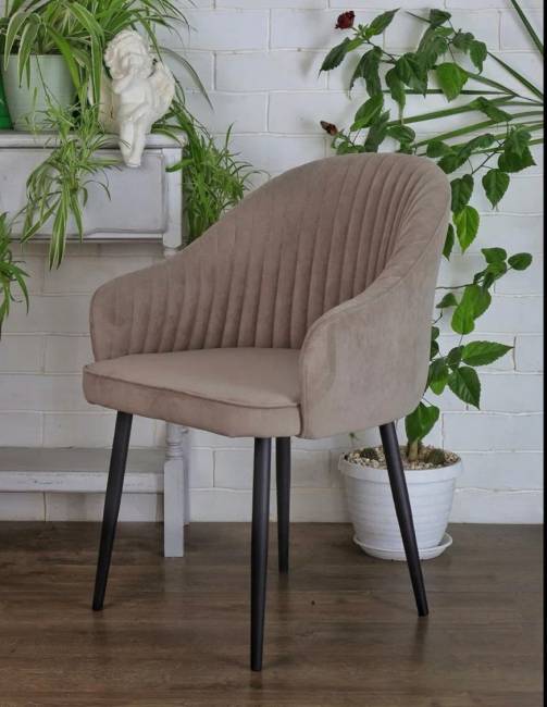 Стул ШЕЛЛ 360 град. поворот. цвет B28 Темно-серый, велюр / черный каркас Стул ШЕЛЛ 360 град. поворот. цвет B28 Темно-серый, велюр / черный каркас