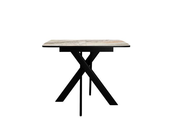 Стол DikLine DKB110, Керамика Venetian Brown Light глянец, опоры черные