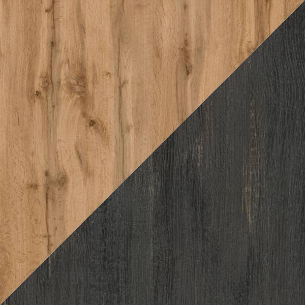 Две тумбы под ТВ 13.272 + 13.272 цвет дуб вотан/интра Две тумбы под ТВ 13.272 + 13.272 цвет дуб вотан/интра