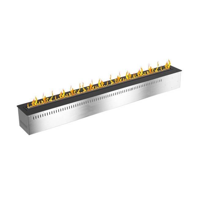 Автоматически биокамин SteelHeat AB Fire Line 1500 (Черный + Wi-Fi)