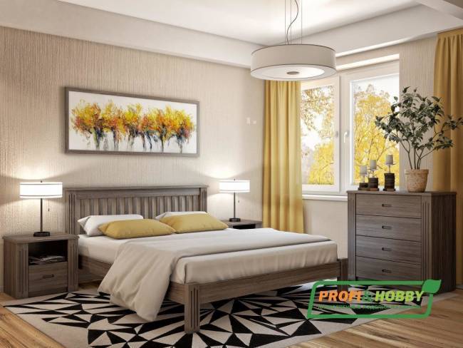 Кровать Rino 800 х 2000 ясень, сонома