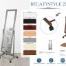 Зеркало напольное BeautyStyle 27 светло-коричневый  135 см х 42,5 см