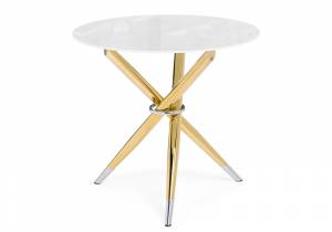 Rock 80х75 white / gold