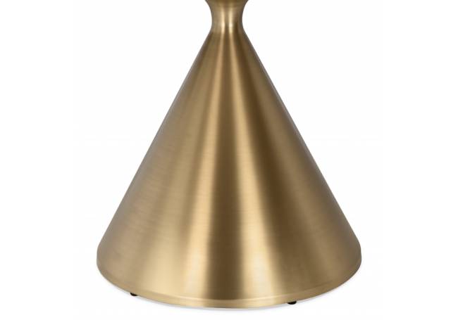 Jaklin 130x73 белый мрамор / сатинированное золото