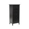 Leset Комод "Мира-5" (Комод 05) Чёрный Leset Комод "Мира-5" (Комод 05) Чёрный