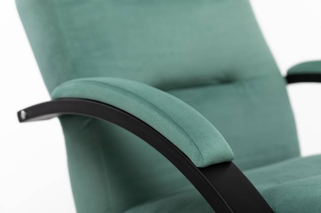 Кресло-качалка Leset Милано Венге V43 зелёный Кресло-качалка Leset Милано Венге V43 зелёный