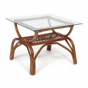 Столик кофейный VENICE 53x46x45 см, coco brown (коричневый кокос) Столик кофейный VENICE 53x46x45 см, coco brown (коричневый кокос)