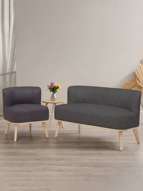 Диван Жирон ткань kiprus 13, каркас лак