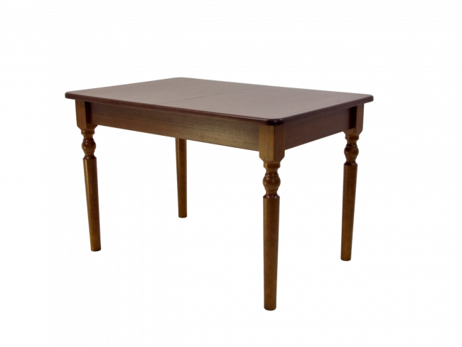 Обеденная группа Верди 120 со стульями Рич/ ромб бежевый, Орех