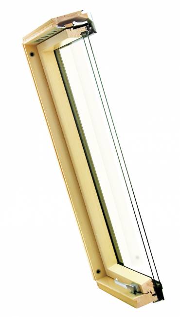 Мансардное окно FTP-V U3 со среднеповоротным способом открывания