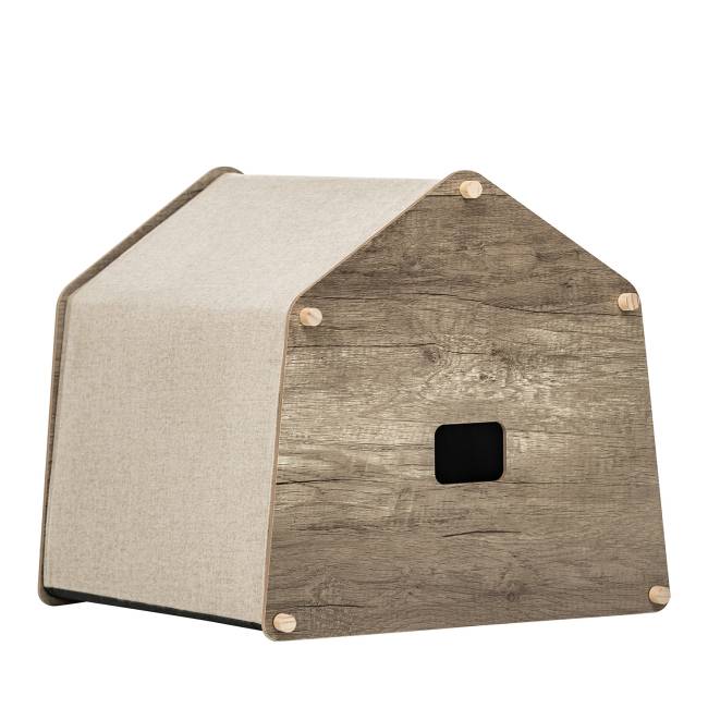 Домик для животных Leset Блисс Платина Бежевый