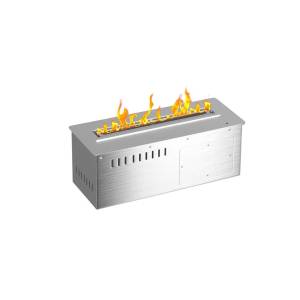 Автоматически биокамин SteelHeat AB Fire Line 450 (Серебристый)