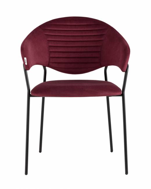 Стул Алексис велюр винный