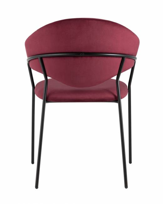 Стул Алексис велюр винный